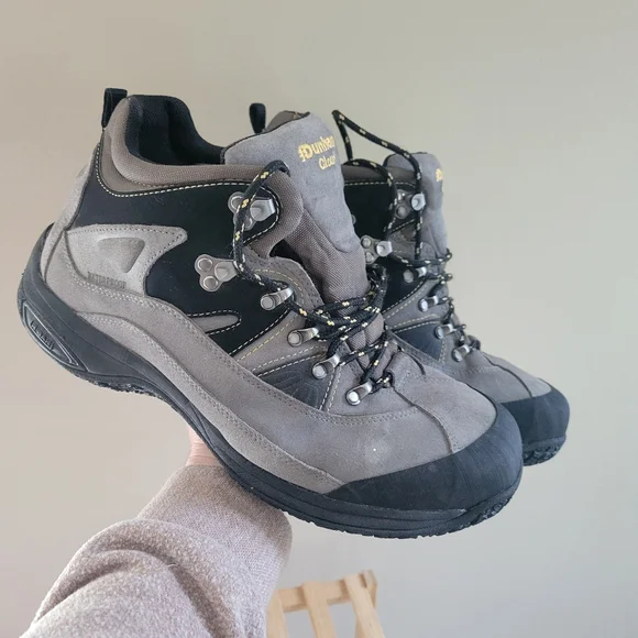 Dunham Cloud Leather Hiking Boots Size 10.5 (4E Width) Extra Wide - Picture 1 of 8